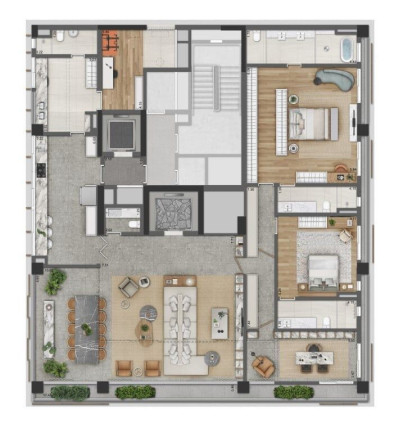 Imagem Cobertura com 3 Quartos à Venda, 484 m² em Jardim Paulista - São Paulo