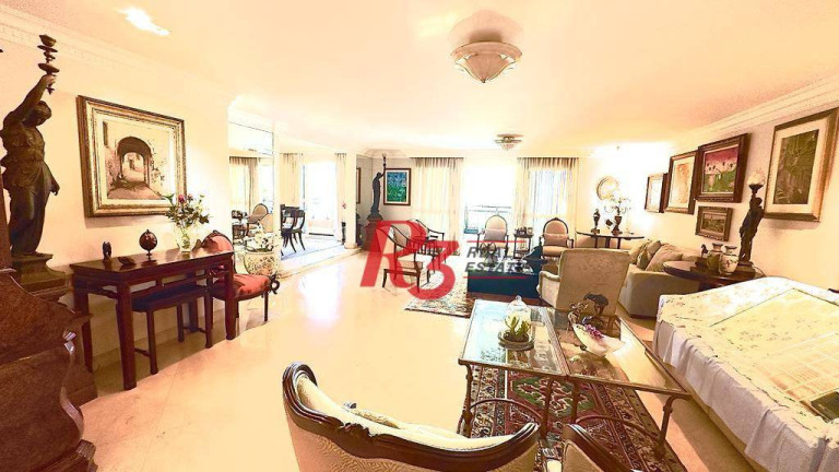 Imagem Apartamento com 4 Quartos à Venda, 298 m² em Boqueirão - Santos