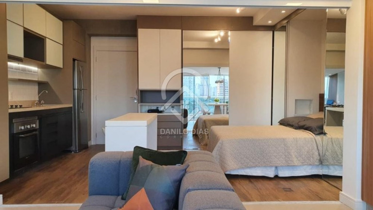 Imagem Apartamento com 1 Quarto à Venda, 54 m² em Brooklin - São Paulo Imagem Apartamento com 1 Quarto à Venda, 54 m² em Brooklin - São Paulo