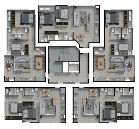 Imagem Apartamento com 2 Quartos à Venda, 61 m² em Tabuleiro - Camboriú