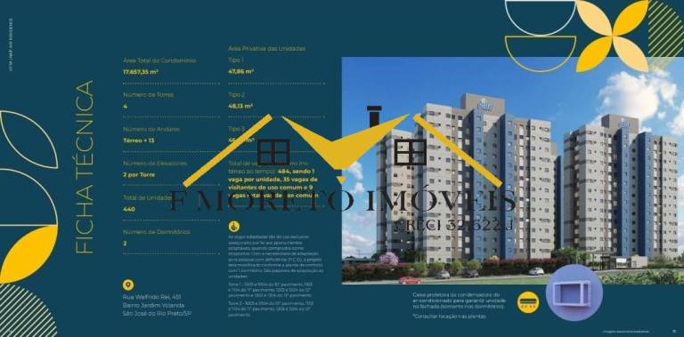 Imagem Apartamento com 2 Quartos à Venda, 46 m² em Jardim Yolanda - São José Do Rio Preto Imagem Apartamento com 2 Quartos à Venda, 46 m² em Jardim Yolanda - São José Do Rio Preto