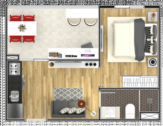 Imagem Apartamento com 1 Quarto à Venda, 62 m² em Vila Nova Das Belezas - São Paulo