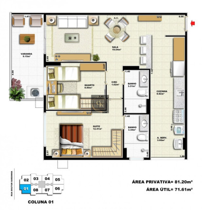 Imagem Apartamento com 2 Quartos à Venda, 83 m² em Santa Rosa - Niterói