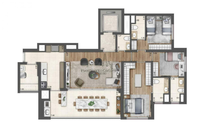Imagem Apartamento com 3 Quartos à Venda, 122 m² em Vila Mariana - São Paulo