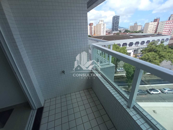Imagem Apartamento com 1 Quarto à Venda, 55 m² em Encruzilhada - Santos