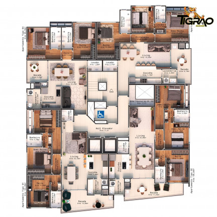 Imagem Apartamento com 3 Quartos à Venda, 105 m² em Gravatá - Navegantes