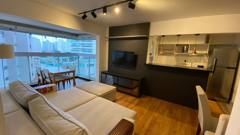 Imagem Apartamento com 1 Quarto para Alugar, 55 m² em Ponta Da Praia - Santos Imagem Apartamento com 1 Quarto para Alugar, 55 m² em Ponta Da Praia - Santos