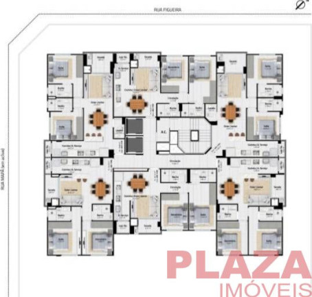 Imagem Apartamento com 2 Quartos à Venda, 64 m² em Tabuleiro - Camboriú