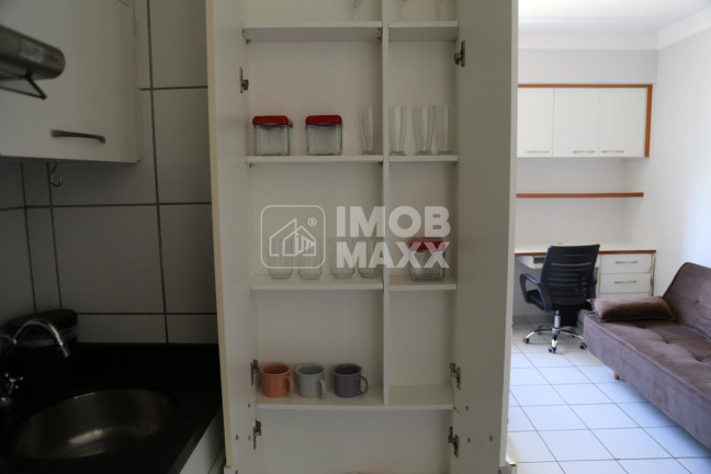 Imagem Apartamento com 1 Quarto para Alugar ou Temporada, 26 m² em Asa Norte - Brasília