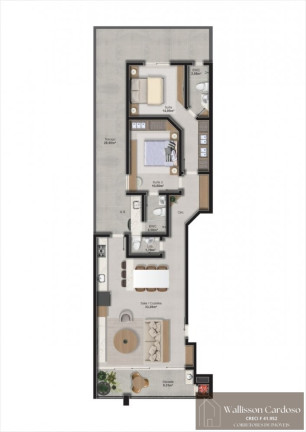 Imagem Apartamento com 2 Quartos à Venda, 73 m² em Centro - Camboriú