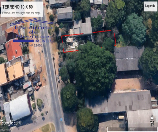 Terreno à Venda, 500 m² em Cavalhada - Porto Alegre