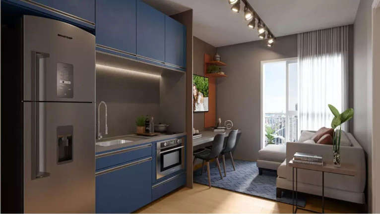 Apartamento com 1 Quarto à Venda, 28 m² em Vila Romana - São Paulo