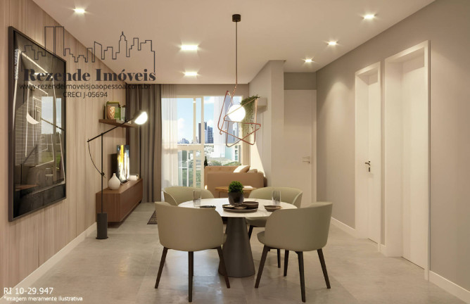 Imagem Apartamento com 2 Quartos à Venda, 54 m² em Altiplano Cabo Branco - João Pessoa Imagem Apartamento com 2 Quartos à Venda, 54 m² em Altiplano Cabo Branco - João Pessoa