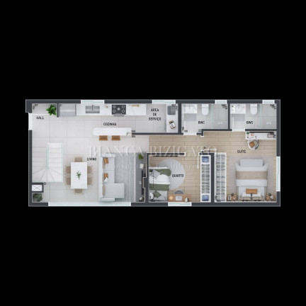 Imagem Apartamento com 2 Quartos à Venda, 74 m² em Portão - Curitiba Imagem Apartamento com 2 Quartos à Venda, 74 m² em Portão - Curitiba