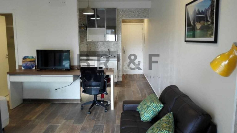Imagem Apartamento com 1 Quarto para Alugar, 43 m² em Brooklin - São Paulo