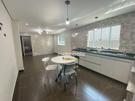 Imagem Sobrado com 4 Quartos à Venda, 160 m² em Vila Scarpelli - Santo André Imagem Sobrado com 4 Quartos à Venda, 160 m² em Vila Scarpelli - Santo André