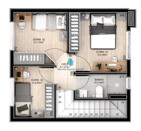 Imagem Sobrado com 3 Quartos à Venda, 130 m² em Santa Marta - Bento Gonçalves Imagem Sobrado com 3 Quartos à Venda, 130 m² em Santa Marta - Bento Gonçalves