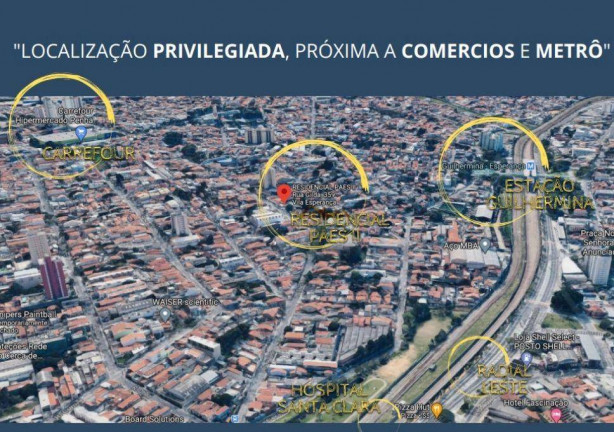Imagem Apartamento com 2 Quartos à Venda, 40 m² em Vila Esperança - São Paulo