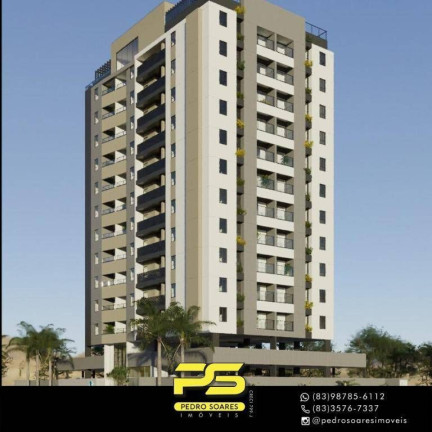 Apartamento com 2 Quartos à Venda, 57 m² em Manaíra - João Pessoa
