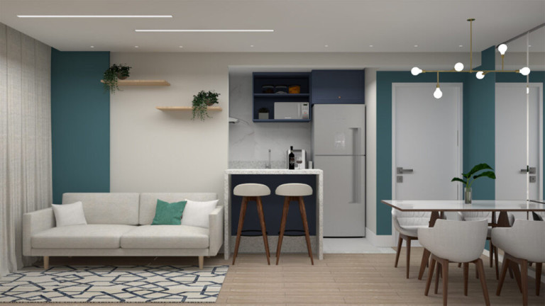 Imagem Apartamento com 2 Quartos à Venda, 59 m² em Utinga - Santo André