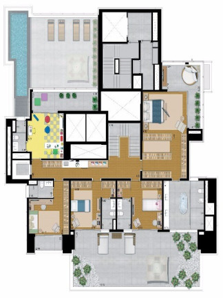 Imagem Apartamento com 4 Quartos à Venda, 374 m² em Altos Do Tatuapé - São Paulo Imagem Apartamento com 4 Quartos à Venda, 374 m² em Altos Do Tatuapé - São Paulo