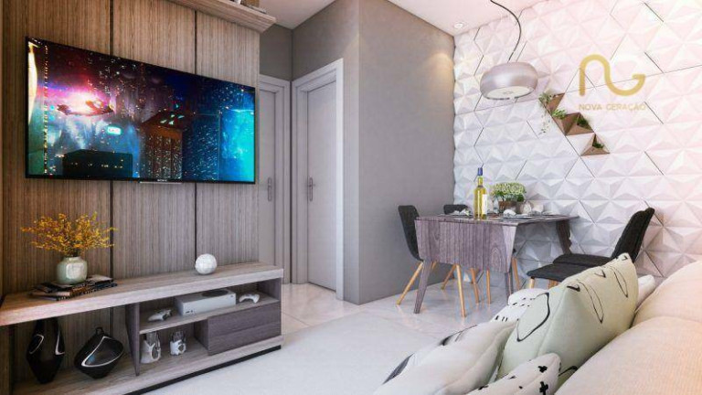 Imagem Apartamento com 2 Quartos à Venda, 43 m² em Parque São Vicente - São Vicente Imagem Apartamento com 2 Quartos à Venda, 43 m² em Parque São Vicente - São Vicente