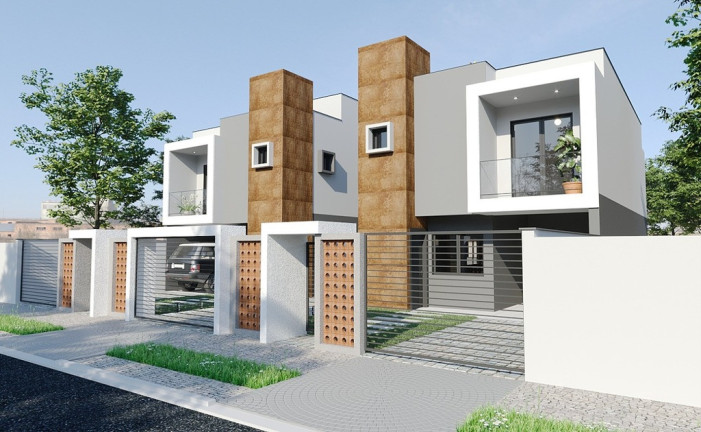 Imagem Casa de Condomínio com 3 Quartos à Venda, em Portão - Curitiba Imagem Casa de Condomínio com 3 Quartos à Venda, em Portão - Curitiba