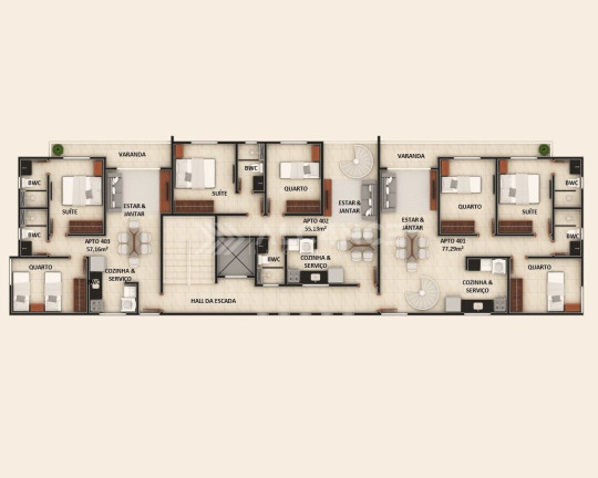 Imagem Apartamento com 1 Quarto à Venda, 32 m² em Manaíra - João Pessoa Imagem Apartamento com 1 Quarto à Venda, 32 m² em Manaíra - João Pessoa