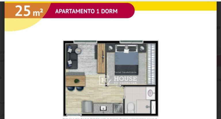 Imagem Apartamento com 1 Quarto à Venda, 25 m² em Barra Funda - São Paulo