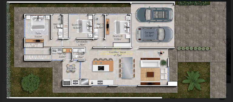 Imagem Casa com 3 Quartos à Venda, 160 m² em Pedra Branca - Palhoça