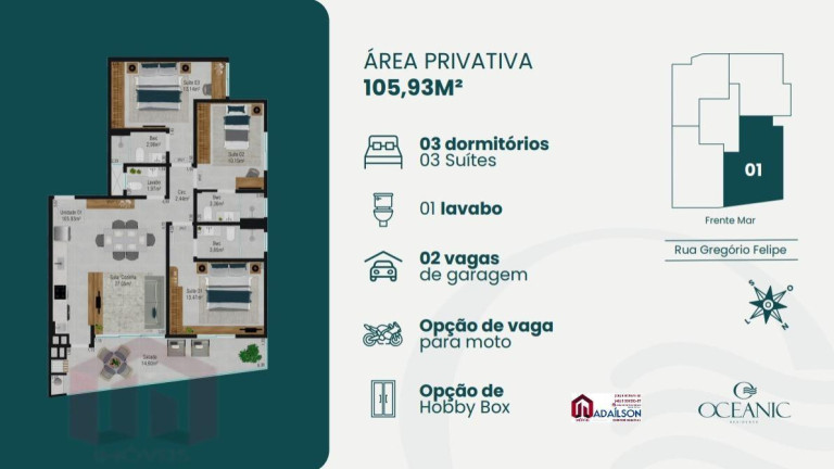 Imagem Imóvel com 2 Quartos à Venda, 72 m² Imagem Imóvel com 2 Quartos à Venda, 72 m²