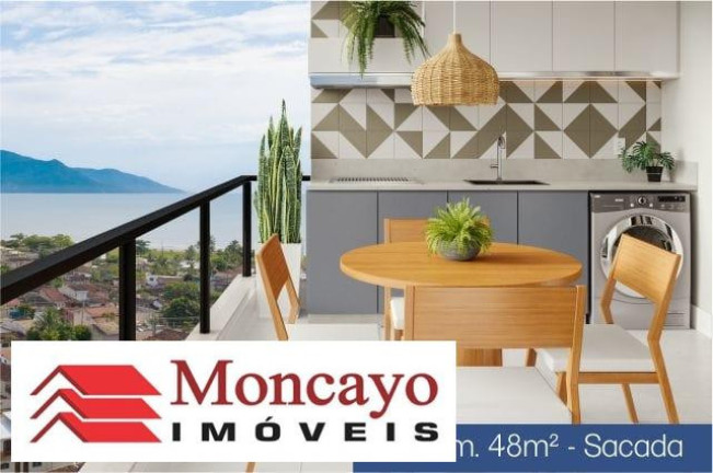 Apartamento com 1 Quarto à Venda, 38 m² em Praia Das Palmeiras - Caraguatatuba