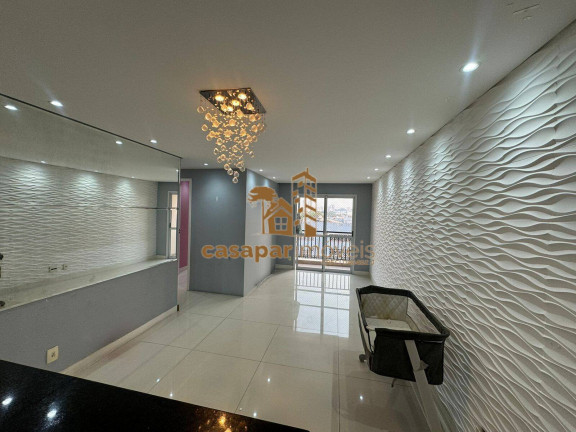 Apartamento com 3 Quartos à Venda, 71 m² em Vila Valparaíso - Santo André