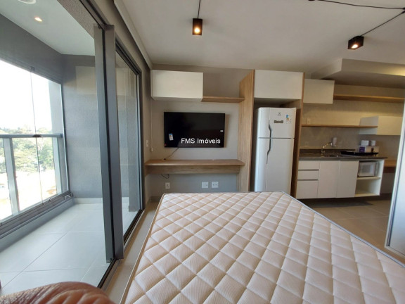 Imagem Imóvel com 1 Quarto para Alugar, 25 m² em Santo Amaro - São Paulo Imagem Imóvel com 1 Quarto para Alugar, 25 m² em Santo Amaro - São Paulo