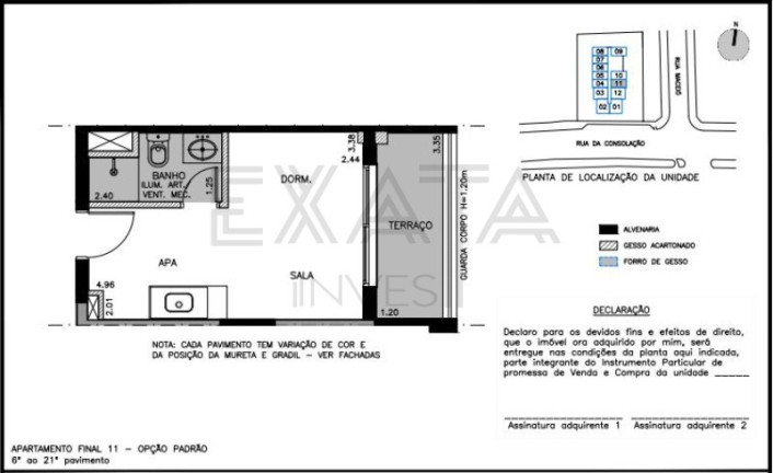 Imagem Imóvel com 1 Quarto à Venda, 24 m² em Consolação - São Paulo Imagem Imóvel com 1 Quarto à Venda, 24 m² em Consolação - São Paulo