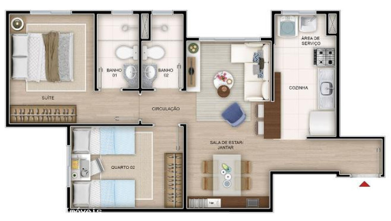 Imagem Apartamento com 2 Quartos à Venda, 51 m² em Diamante (barreiro) - Belo Horizonte Imagem Apartamento com 2 Quartos à Venda, 51 m² em Diamante (barreiro) - Belo Horizonte
