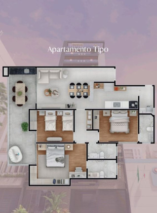 Imagem Apartamento com 3 Quartos à Venda, 190 m² em Santa Helena - Juiz De Fora