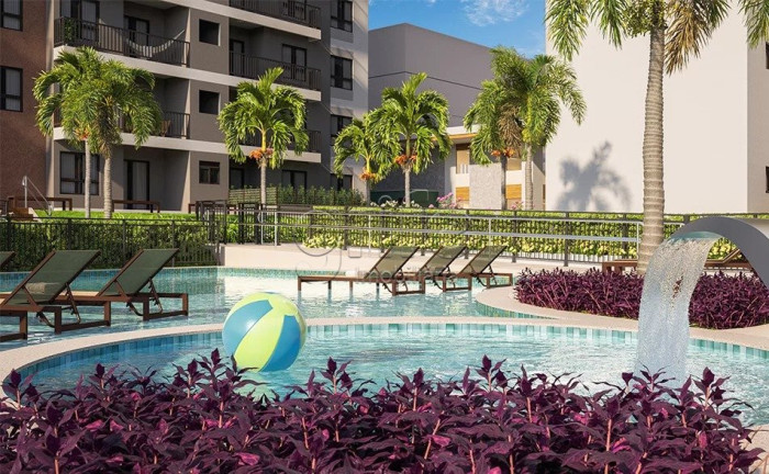 Imagem Apartamento com 2 Quartos à Venda, 53 m² em Presidente Kennedy - Fortaleza