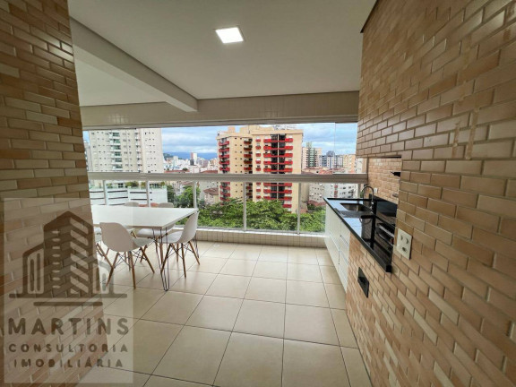 Imagem Apartamento com 4 Quartos para Alugar, 134 m² em Gonzaga - Santos