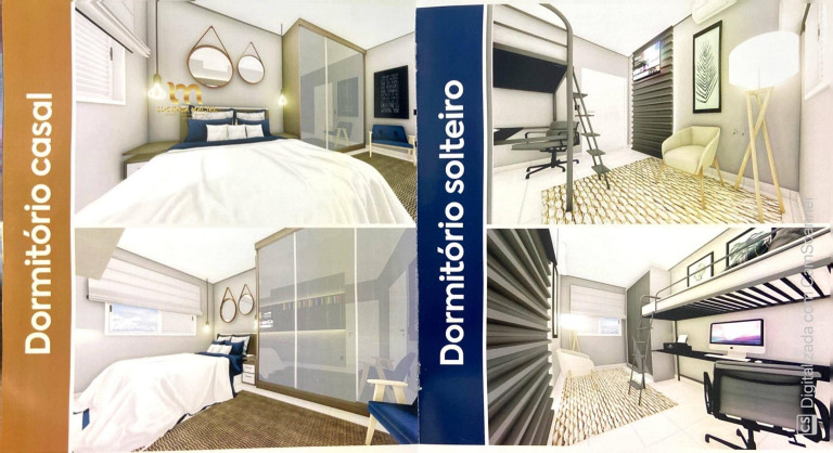 Imagem Apartamento com 1 Quarto à Venda, 55 m² em Caiçara - Praia Grande