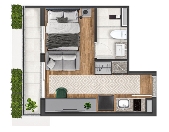 Imagem Imóvel com 1 Quarto à Venda, 33 m² em Jardim Paulista - São Paulo Imagem Imóvel com 1 Quarto à Venda, 33 m² em Jardim Paulista - São Paulo