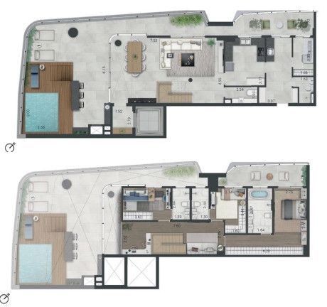 Imagem Apartamento com 2 Quartos à Venda, 77 m² em Real Parque - São Paulo Imagem Apartamento com 2 Quartos à Venda, 77 m² em Real Parque - São Paulo