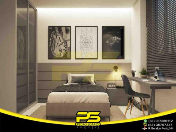 Imagem Imóvel com 1 Quarto à Venda, em Bessa - João Pessoa Imagem Imóvel com 1 Quarto à Venda, em Bessa - João Pessoa