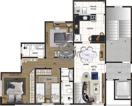 Imagem Apartamento com 3 Quartos à Venda, 72 m² em Rio Branco - Belo Horizonte Imagem Apartamento com 3 Quartos à Venda, 72 m² em Rio Branco - Belo Horizonte