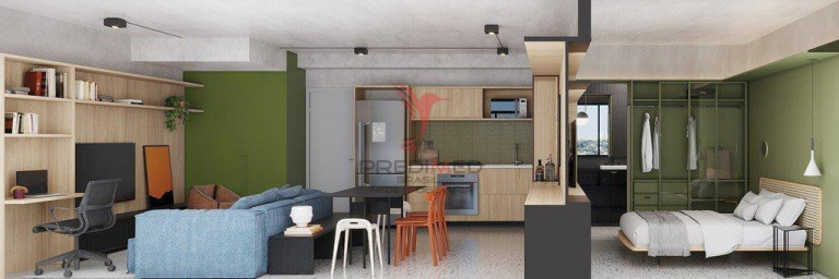 Imagem Apartamento com 2 Quartos à Venda, 37 m² em Alto Da Boa Vista - São Paulo