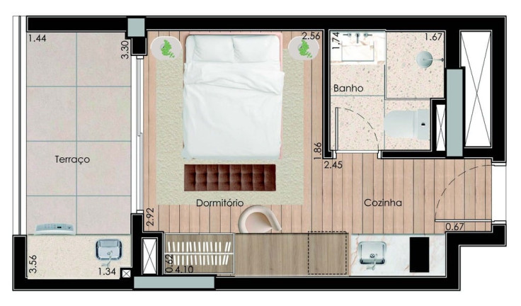 Imagem Apartamento com 1 Quarto à Venda, 24 m² em Saúde - São Paulo Imagem Apartamento com 1 Quarto à Venda, 24 m² em Saúde - São Paulo