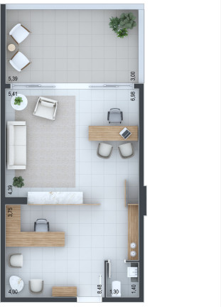 Imagem Sala Comercial à Venda, 72 m² em água Verde - Curitiba Imagem Sala Comercial à Venda, 72 m² em água Verde - Curitiba