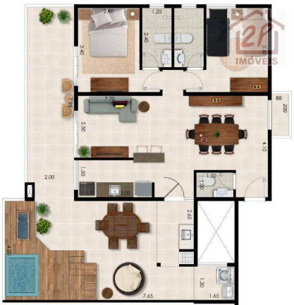 Imagem Apartamento com 2 Quartos à Venda, 76 m² em Praia Das Toninhas - Ubatuba Imagem Apartamento com 2 Quartos à Venda, 76 m² em Praia Das Toninhas - Ubatuba