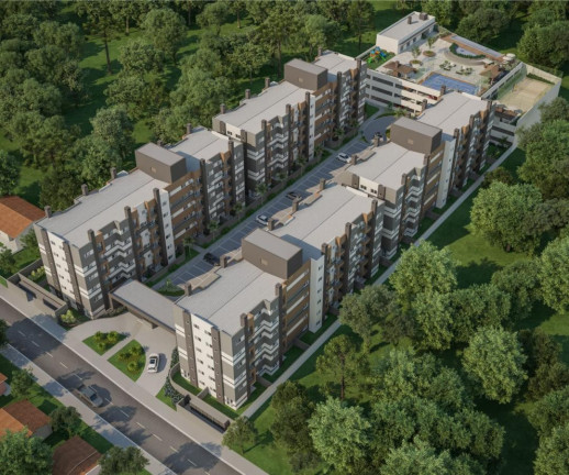 Imagem Apartamento com 2 Quartos à Venda, 44 m² em Boneca Do Iguaçu - São José Dos Pinhais