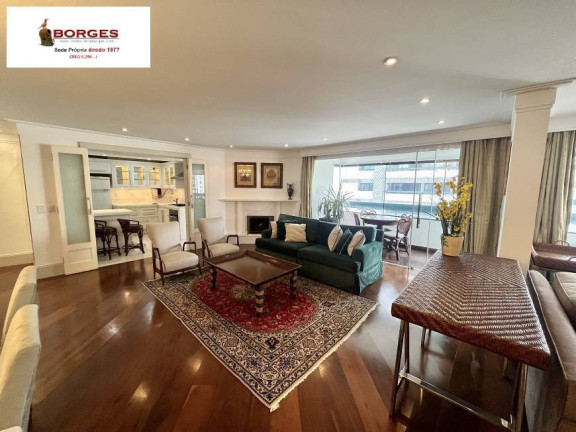 Imagem Apartamento com 4 Quartos para Alugar, 147 m² em Moema - São Paulo